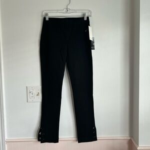 NWT Black Ponte Leggings Pants Skinny Classic Capsule Office Timeless Preppy